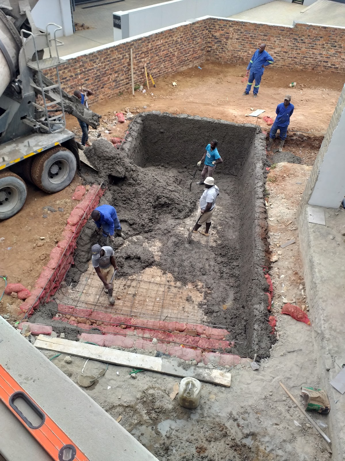 New Pool Construction Project 13